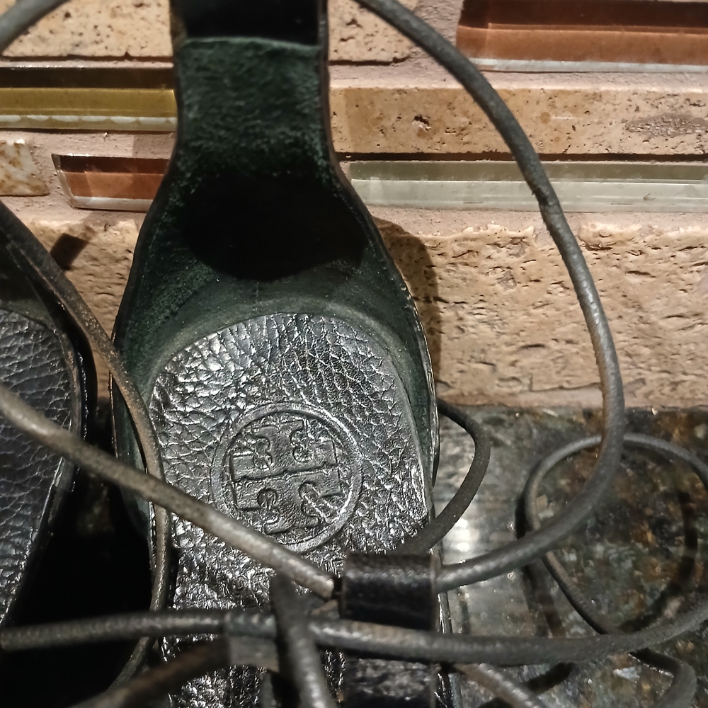 Tory Burch Black Sandals - Picture 4 of 10